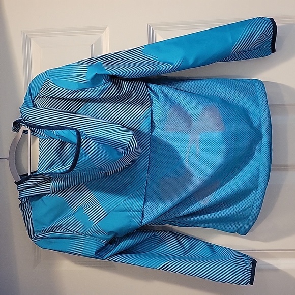 Youth Medium Under Armour Windbreaker Jacket - Picture 2 of 3